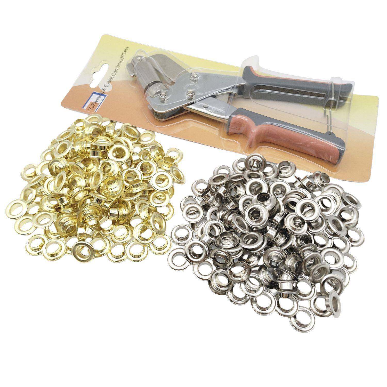 安50套10mm气孔扣眼手压钳0装具工手动套装YBP篷布金属鸡眼扣气眼