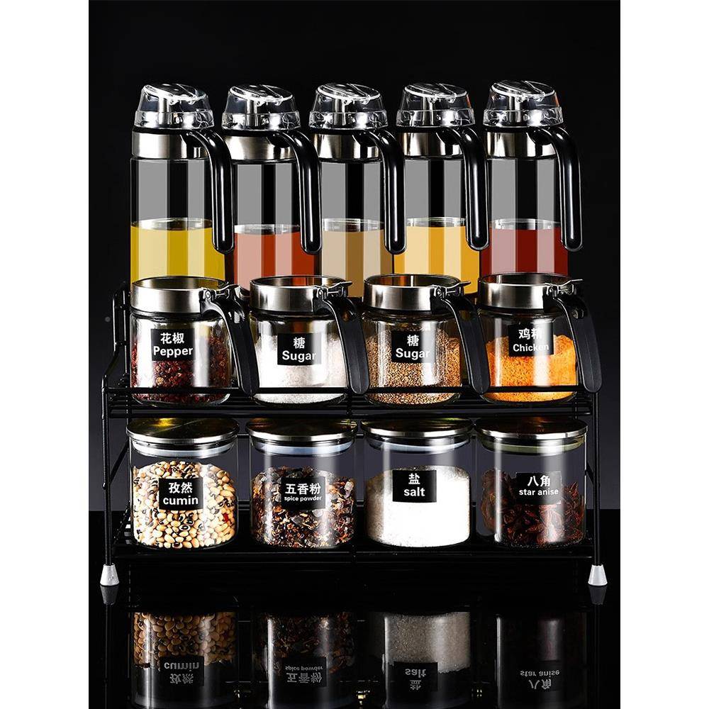 调瓶套装酱油轻奢料收罐家用包邮醋调Sltao1007GF玻璃高颜值味厨