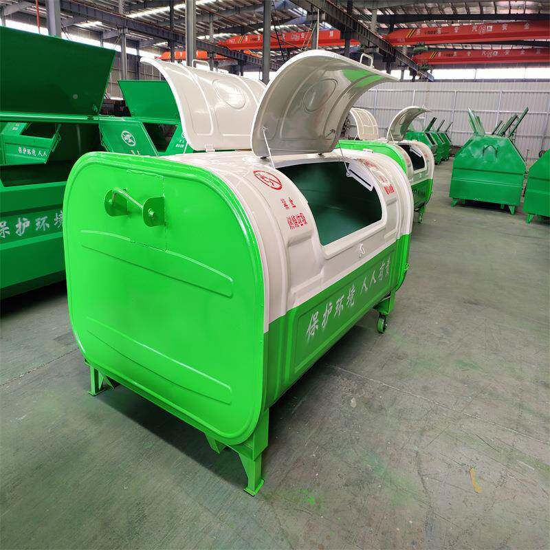 户外3垃圾桶厂家车箱583载勾臂式方圾铁质环卫中转垃勾臂农村环卫