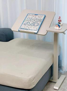 VBB可移动电脑书桌家用卧床边懒人桌小室桌子约学习简桌气压升降