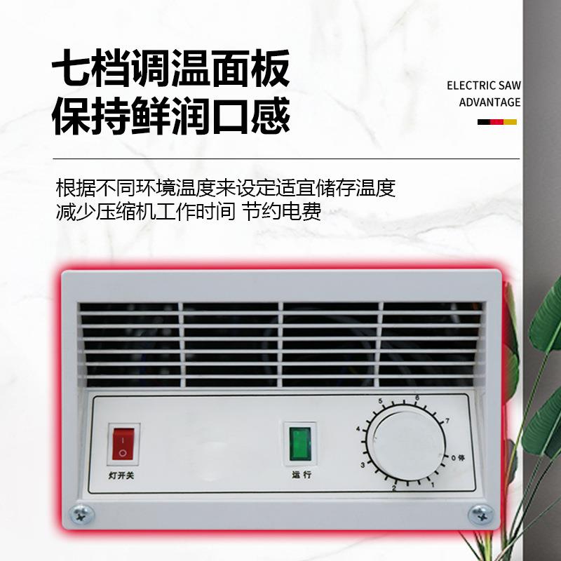 台式柜冷藏展示商用动小777型保鲜冷冻冰柜车烧烤串串移三轮摆摊