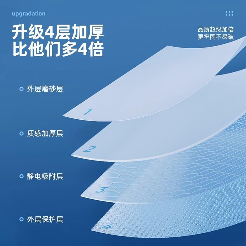 生德国防进口静室电玻璃贴膜透光不透明人磨5.16-MSc砂贴纸走光卫