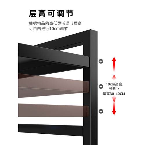 微波架子台日ltao1003面可伸缩家用厨炉房置物架精工烤箱收纳式双