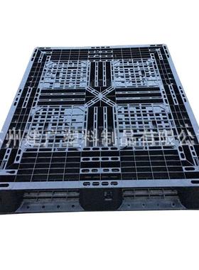 厂家直销字121字型回10200*1000*125打包托盘田DBI黑色网格田型栈