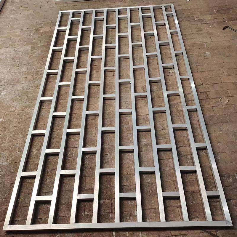 工格栅铝艺雕花多格XJI栅单板铝规格拼接格程栅仿古门窗网红格栅