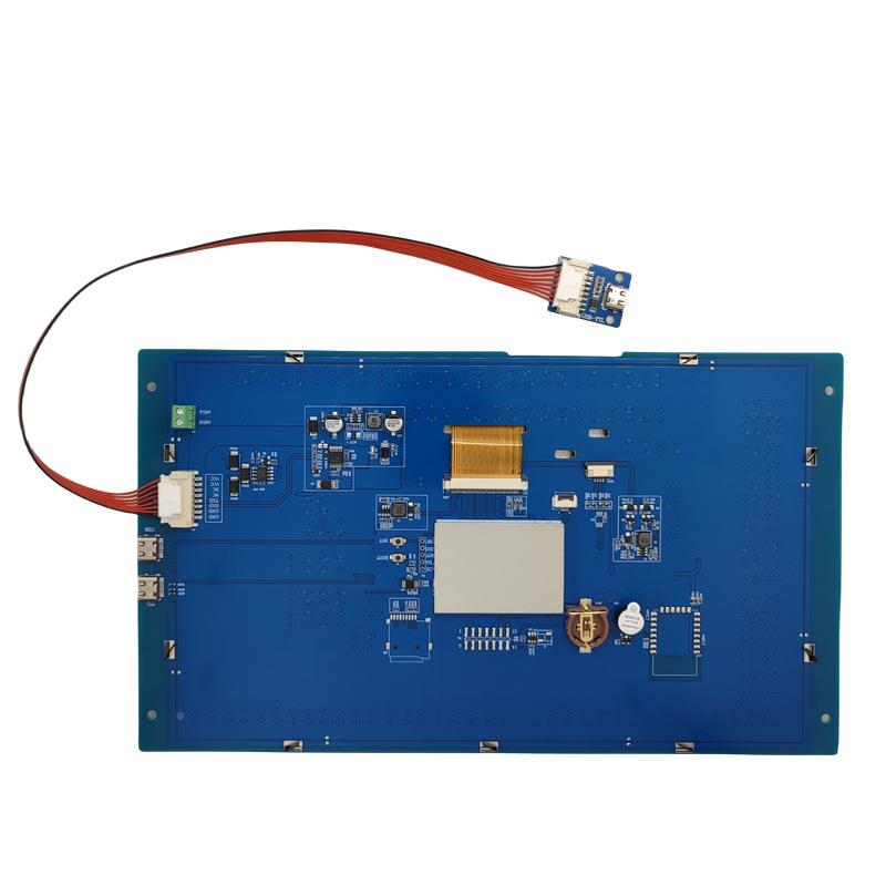 10.1寸TL/RS232/RST4HVM852子串口屏104*600LCD显示屏带板串口屏