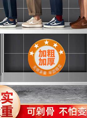 定FVW做特厚04不锈两层工作台操作钢烘焙打包切3菜桌子台家庭收纳