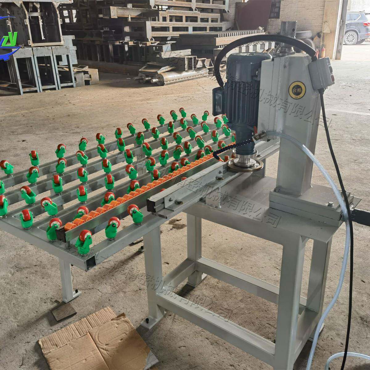 小型头12308磨机边家具装饰玻璃边设备台式直线单鸭嘴边粗圆磨机