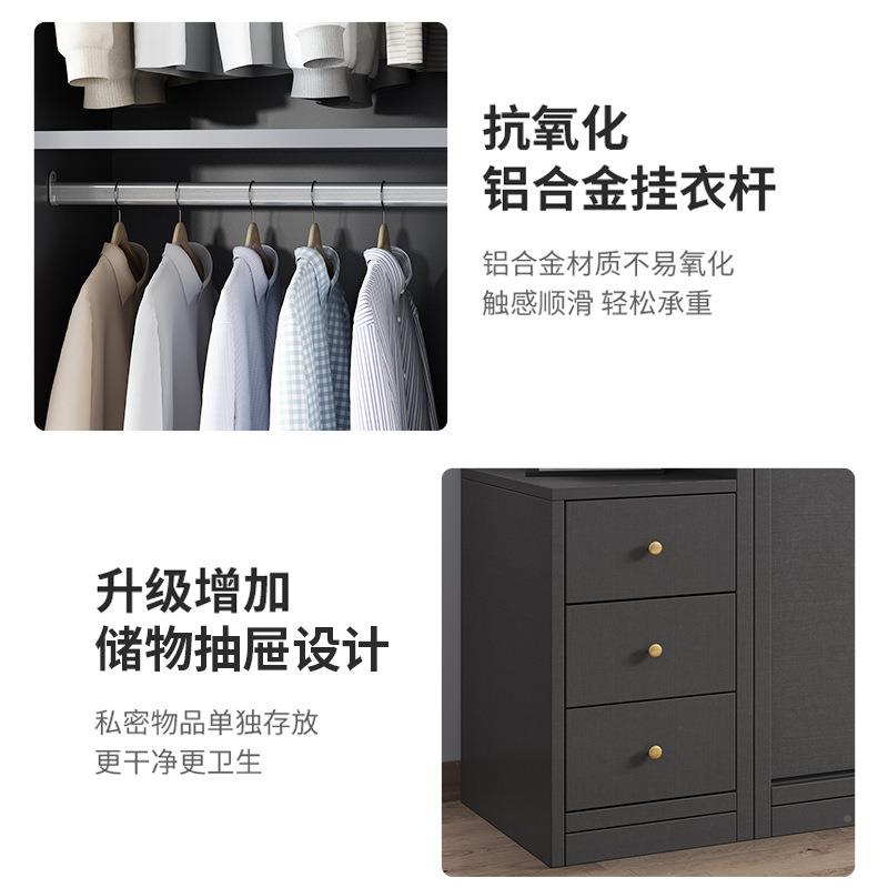 衣家柜用卧推拉门出租型房屋用经济室柜子儿童现代风小型GEM实赵