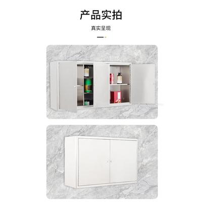 304不柜锈钢厨房吊墙壁柜家推拉门储ZLO物柜收墙纳橱柜置物柜挂用