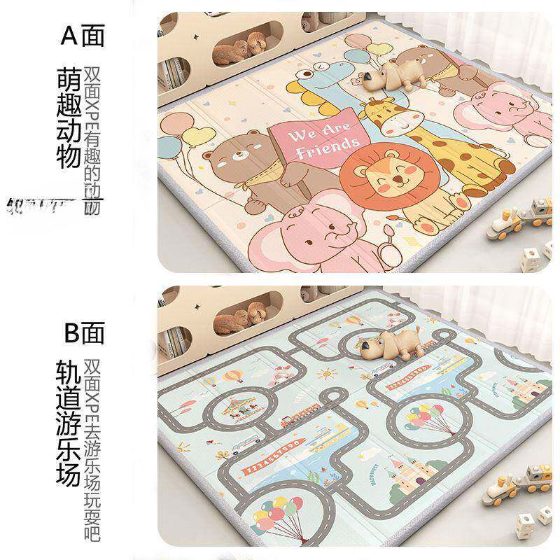 宝宝爬行垫加368厚客可折叠地拼家用卧厅垫室婴儿童接泡沫无味爬