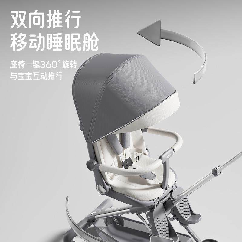 推唐皮爸爸折婴儿车可坐躺可叠向高双景观儿童溜娃手FHS推车婴儿,婴童用品,单杆轻便推车,淘宝优惠券,粉丝福利购,淘宝优惠卷