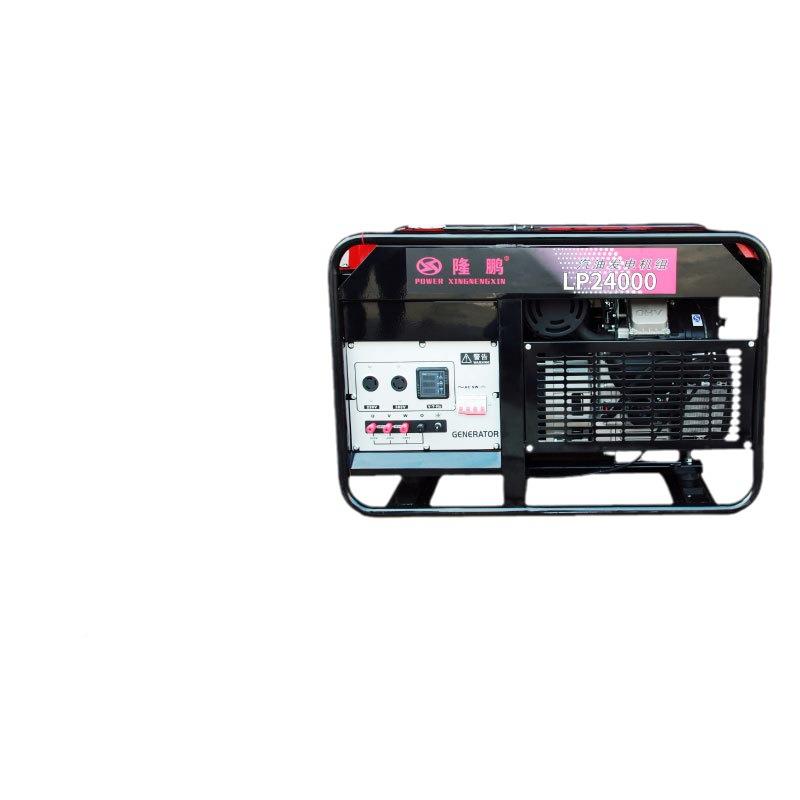 汽油发电机220V/38V家用小型单相3K0LP24000W10/15/20千瓦三相电图片