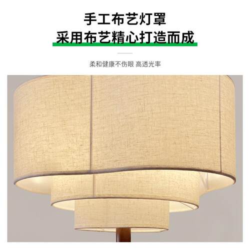 餐厅灯南洋风创吊意古风艺术原木温馨布中艺餐桌房857间中灯具古