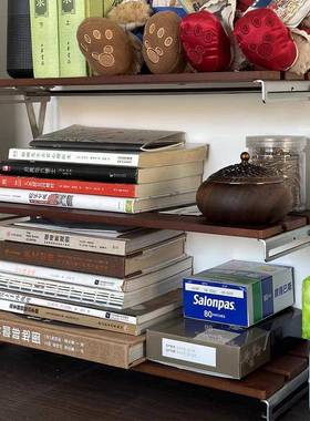 WALK收IKE户外露营安桌面折叠置物架纳架实木免装多层露营置物VIL