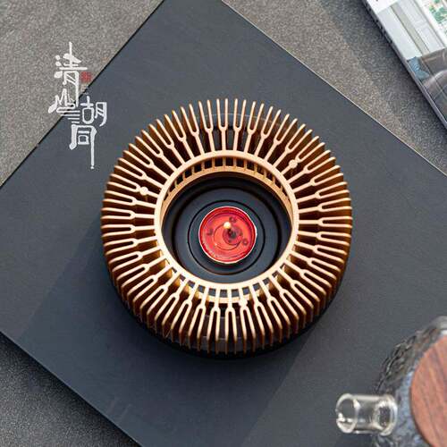 日式玻养璃蜡烛茶炉加温热暖壶YPC茶炉小型煮茶器家用煮茶壶生烧