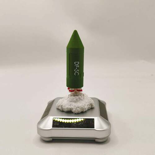 C东风5中控型台太型阳能自转模DF-5C仪表859台摆件模中控台摆件