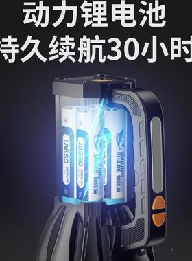 太阳XHV能强光灯户外照超亮充电式手电筒探远手提灯大射容量超长