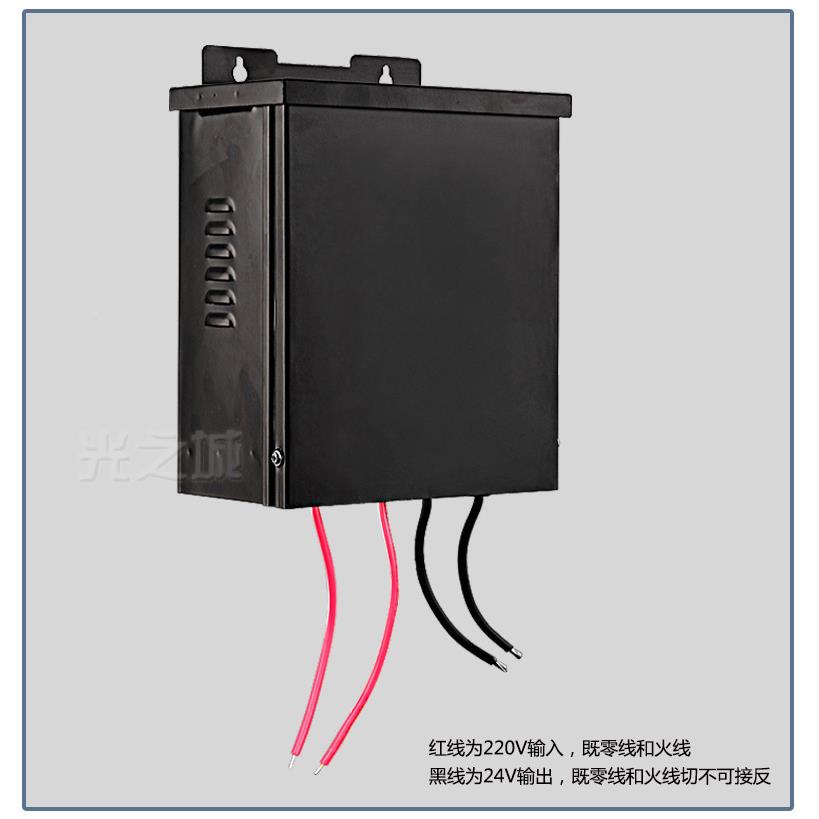 22转12V204VAC环形变压器ld护栏管EMJ数码管防雨电源400W5eV00W