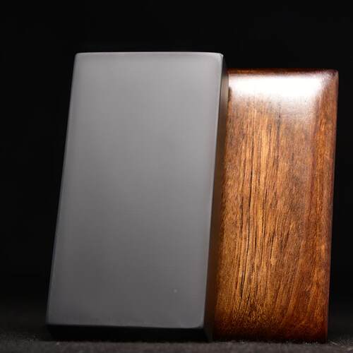 非用物质文化遗产歙然砚砚台长方素池砚/天原石/手工砚台实文XHY8