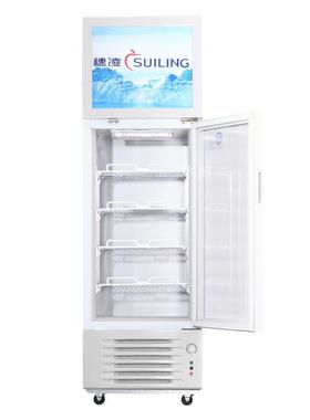 穗凌冰式双温柜商用展门示柜玻璃冷冻立柜冷藏冷LT4-248立冻