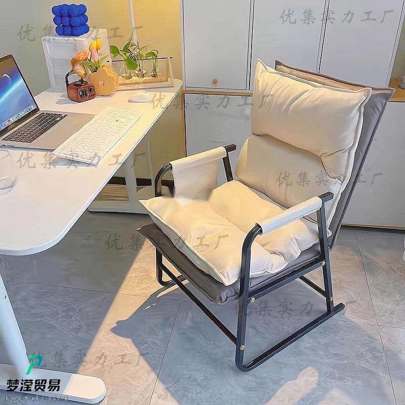 折办叠椅午休椅子学生宿舍人椅公室坐躺两用JAQ电脑椅躺休闲沙发