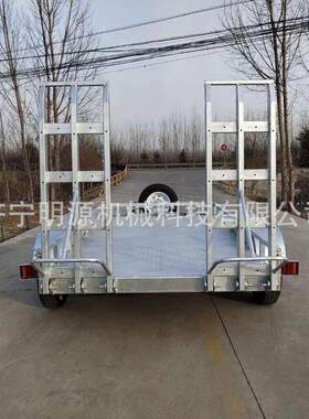 车桥挖机拖车真空胎带减震刹带车带爬中ZPJ置梯转向灵活