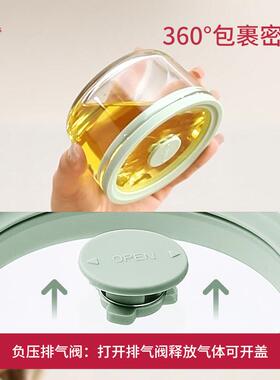 咸菜盒菜玻食璃保泡JUG鲜盒小碗密封罐品级菜专用榨小饭盒子迷你
