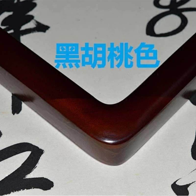 松45646木中式榫卯角国圆画框书法画字相框挂墙木实装裱国画框厂