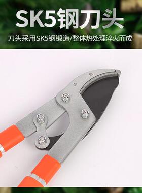厂修家园林剪力XGL粗枝草坪剪刀省篱笆伸缩长柄园艺果树高枝枝剪