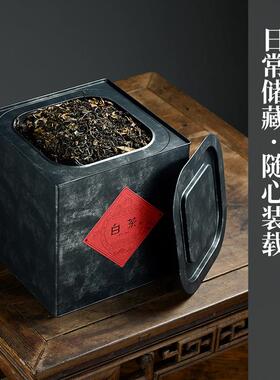 罐义统方形马铁罐润物1325复古容RJS量口茶叶大包装现货陈皮铁盒