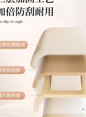 植绒衣架大F967T679衣衣架挂子家用痕衣服无多功能防滑加宽肩晾衣