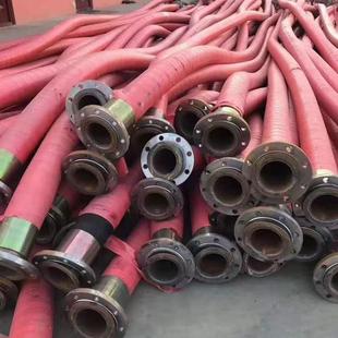 大口径法兰式 1800mm 橡管排水管耐胶磨胶耐811油耐碱橡酸胶管200