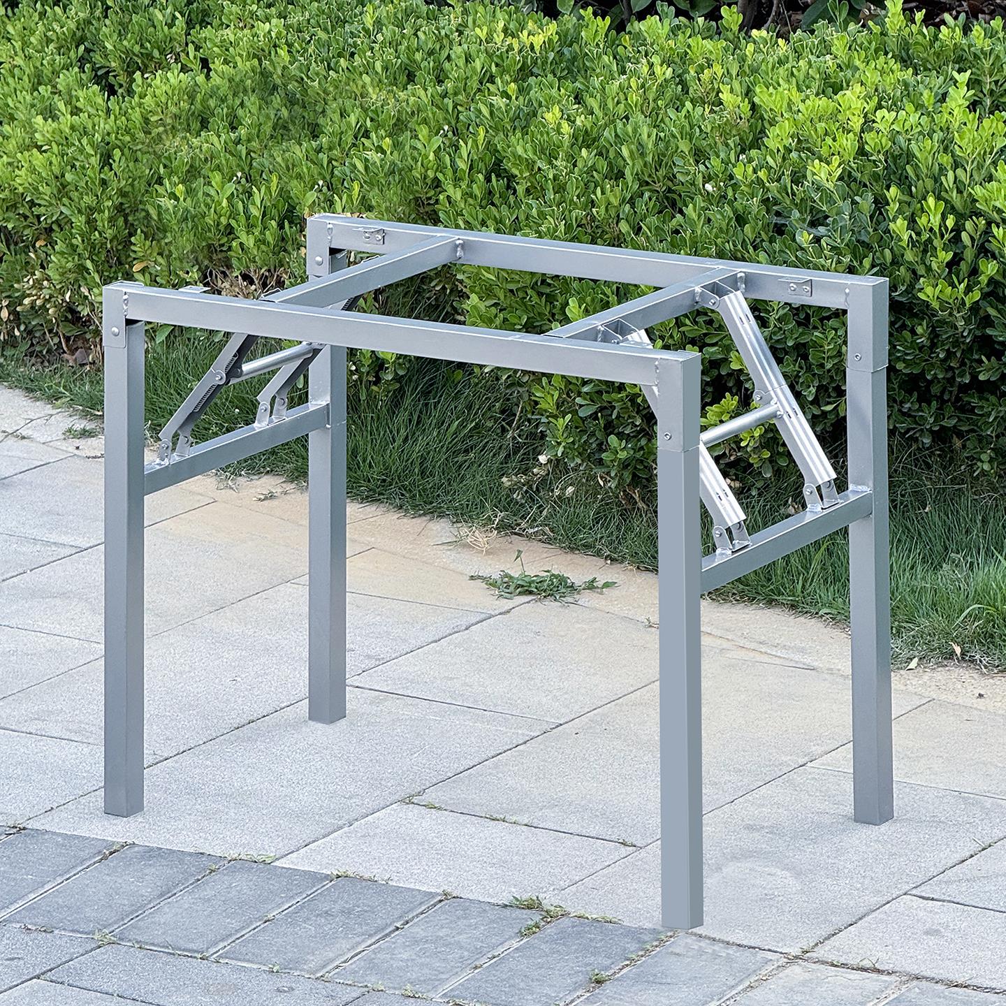 长架方形桌脚 折子叠桌腿支架 桌茶几脚支ZT-FT02-撑腿 桌子腿桌