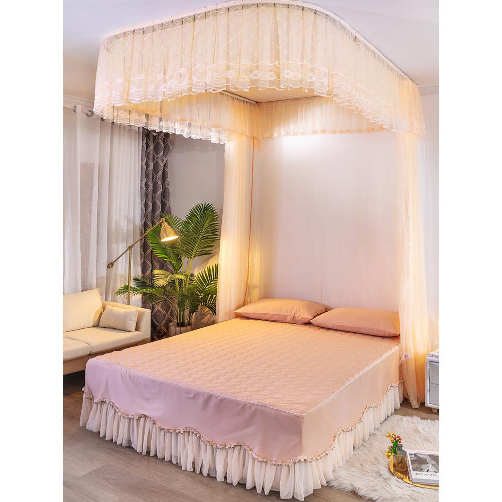 维美大诗u型轨道吊帐顶导轨支架1米8床蚊用NPS2025新款家高级天花