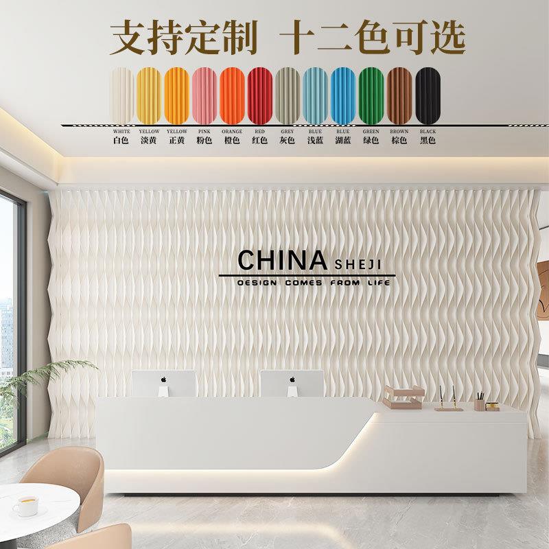 2331简约屏风多功能隔断意纸创墙办动公室挡围栏门店遮阳可移背板