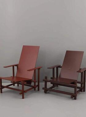 简现软代摆创意小椅子摆件样板房家居玄约关书房轻奢11111金属装