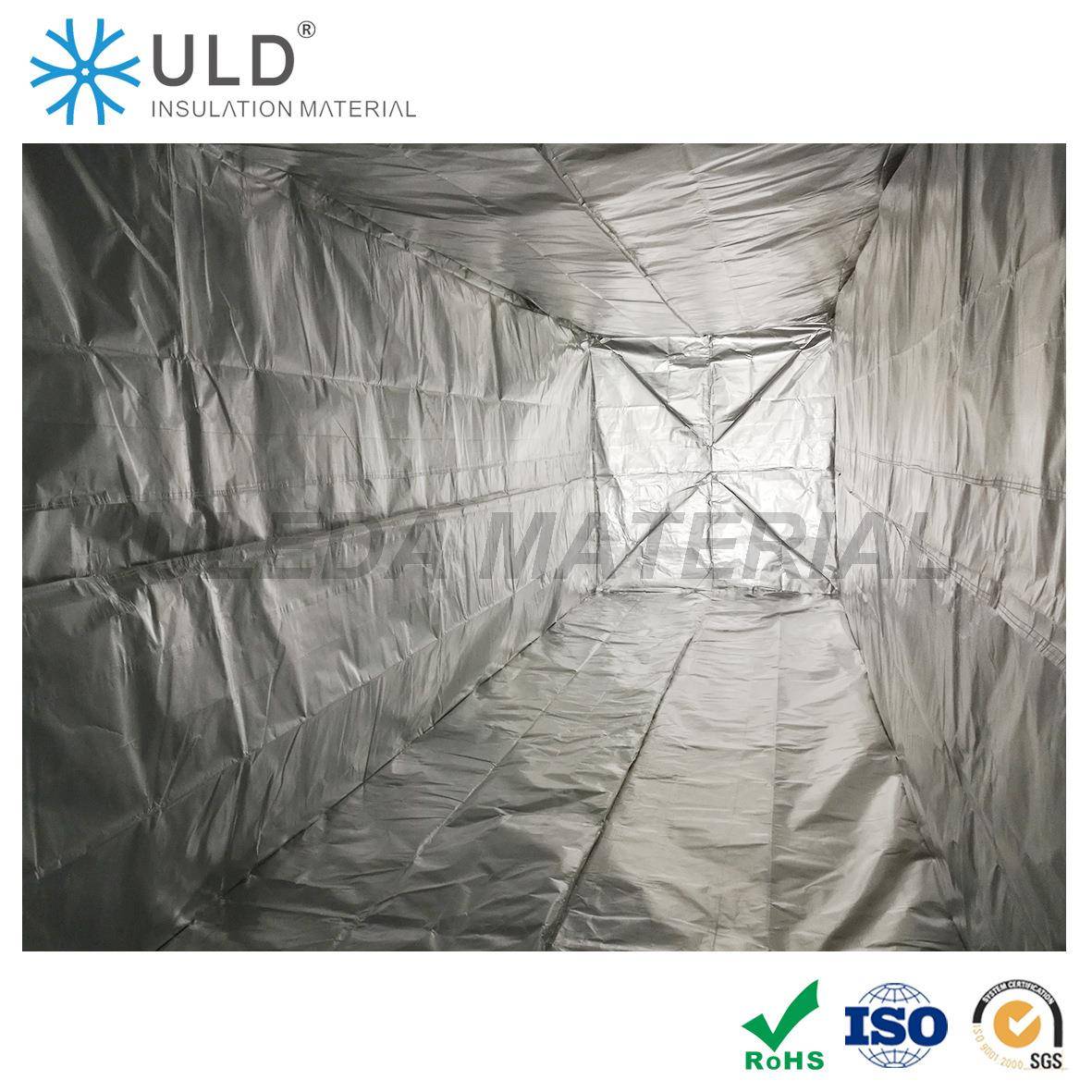 40H潮Q标准海40运集箱隔热防衬铝箔隔热袋层装隔热膜