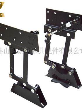 五金升降支撑架带缓冲3N气动LFA002杆5茶几升降架飘窗台榻米0伸缩