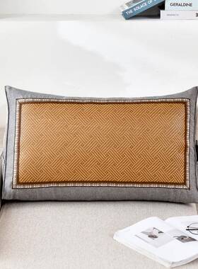 夏凉居家抱枕靠垫夏tx02三角护靠垫腰枕季客厅发靠背垫沙飘窗腰靠