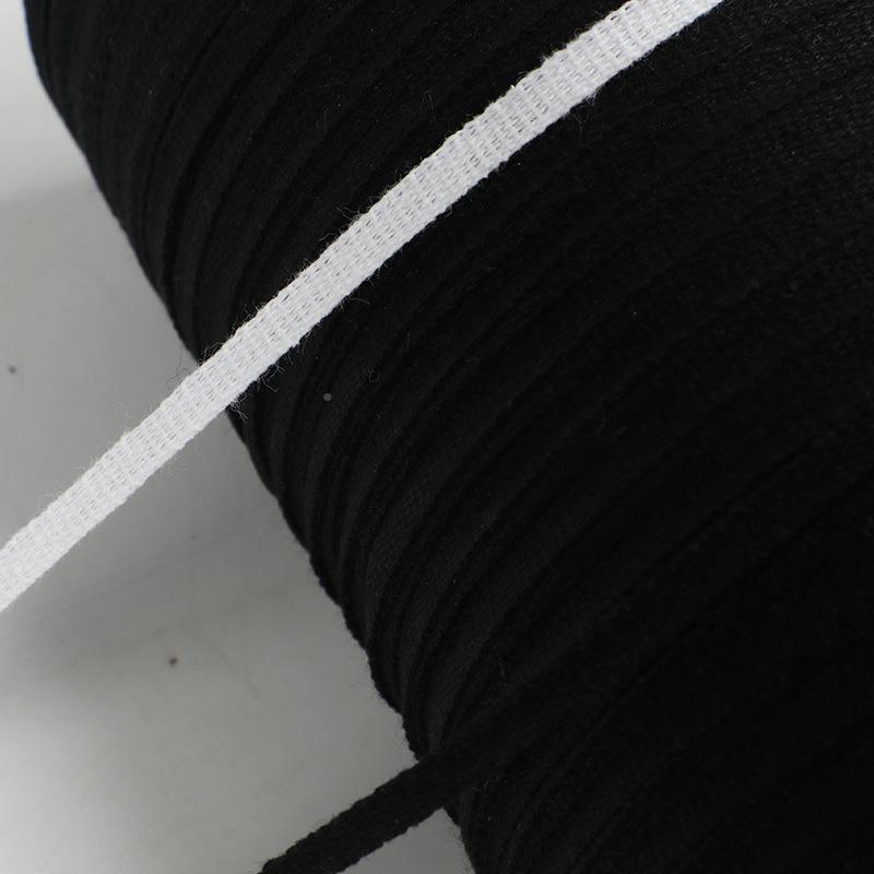 边全带棉包织带平纹棉织带织现货全棉平纹纺织辅DSD料可印商标