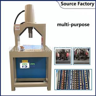 幕墙槽钢裁断备通用设角切机断实芯圆棒压R125断机方扁钢打铁孔机