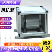 排烟风机过厂空气净化外转子排烟家风机箱箱柜353式 离心滤风机箱