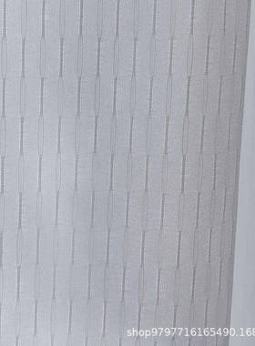 白色卧纱纱帘窗透不透光人寓意节节高现代轻者简约客厅室阳ZGS台