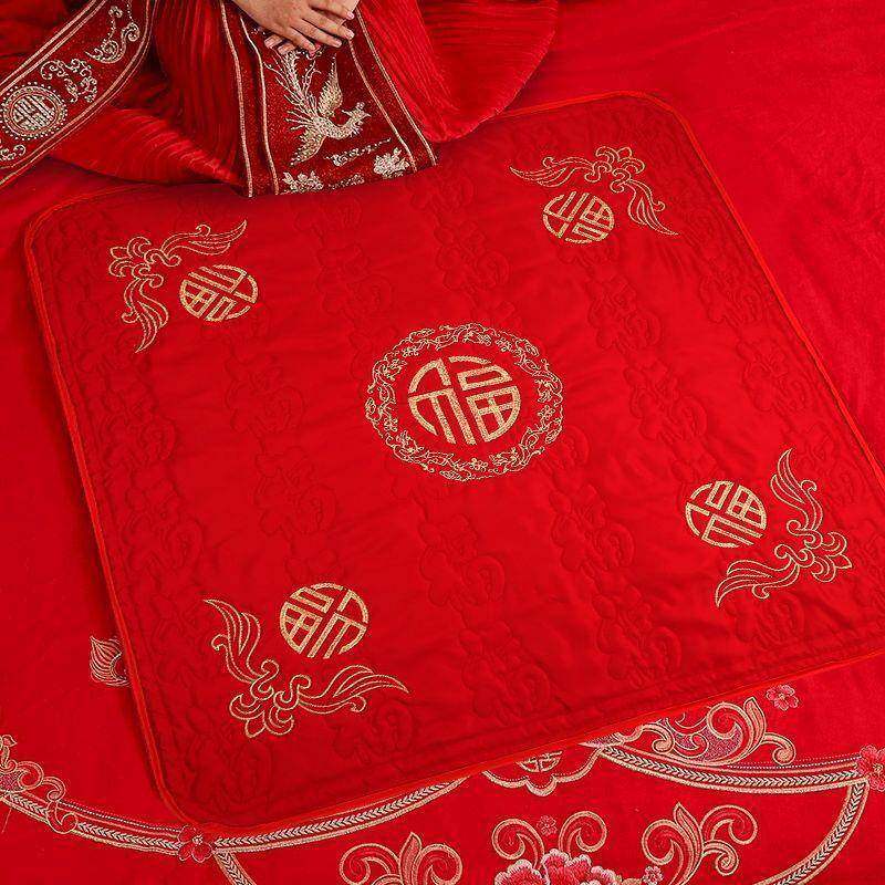 福新款结婚坐被子新娘结坐垫装饰刺绣福被小褥厂家直供福子婚陪嫁,节庆用品/礼品,陪嫁用品套装,淘宝优惠券,粉丝福利购,淘宝优惠卷