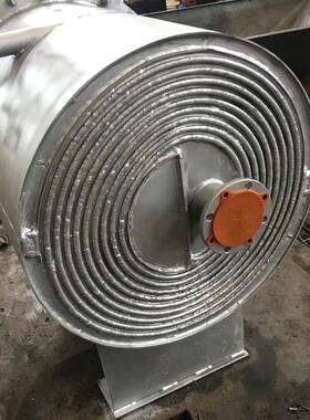 螺板换热器却可拆卸式螺旋板换热间壁UTY旋式气体器冷凝器工业冷