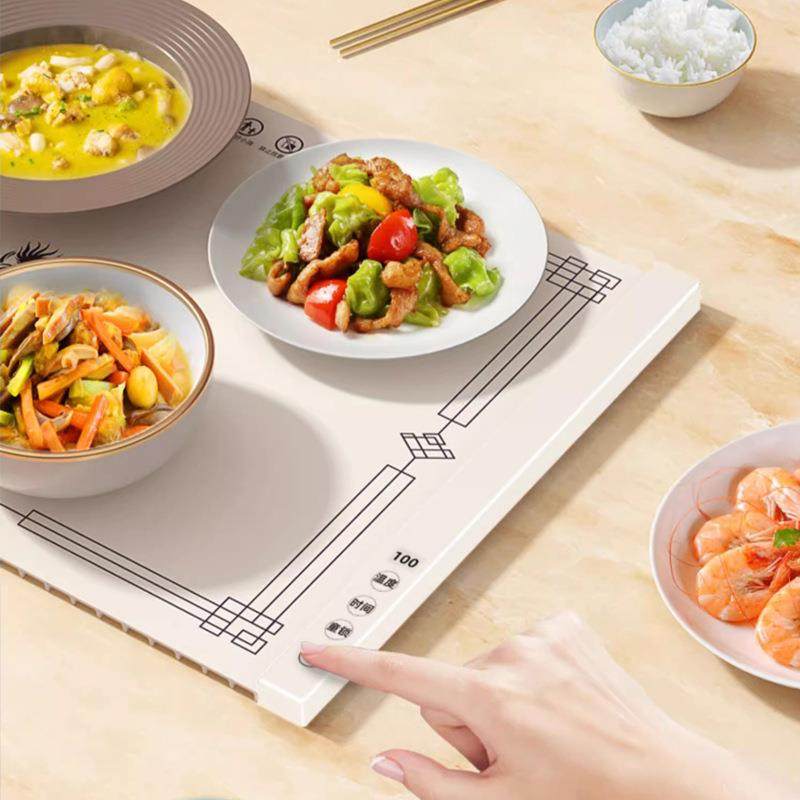 北大洲一体成型式硅胶暖菜板墨柔性可卷耐用32126石保温垫不挑烯,生活电器,保温碟/暖菜板/冷暖杯垫/暖桌垫,淘宝优惠券,粉丝福利购,淘宝优惠卷