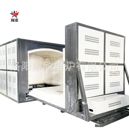 大型台车炉1200℃烧结炉电阻加热工业热处理设备窑炉