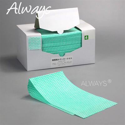 绿色MX-45FoodService餐饮服务专用厨房抗菌无纺清洁抹布