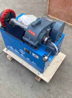 钢结构电动套丝机YWG-A11圆钢螺纹制作机地脚螺栓套丝机